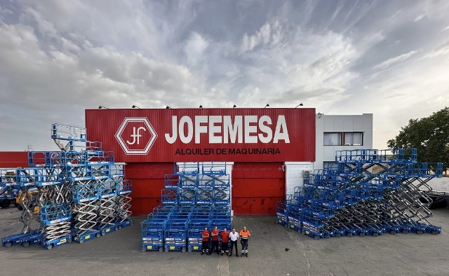 Alquiler de Plataformas Tijeras de JOFEMESA: Innovacion y Expansion Continua